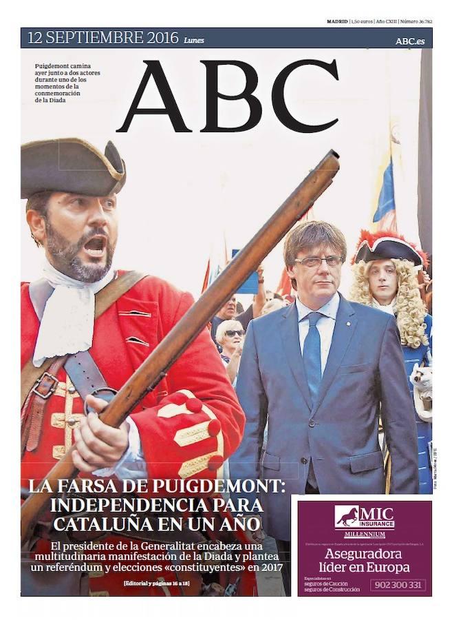 A finales de 2016, Puigdemont aseguraba que la indepedencia de Cataluña se haría efectiva en cuestión de un año. 