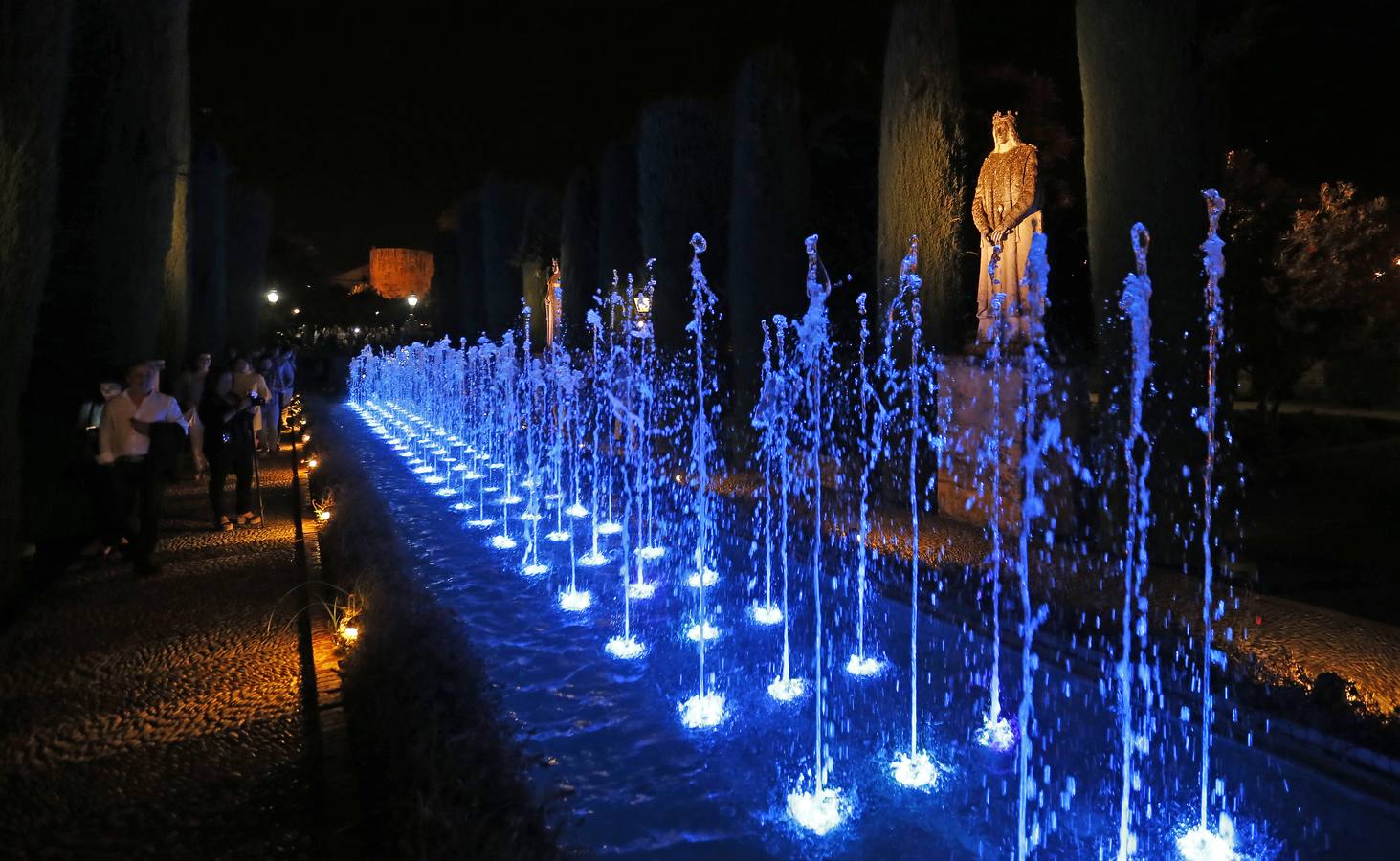 El espectáculo de luz y sonido del Alcázar, en imágenes