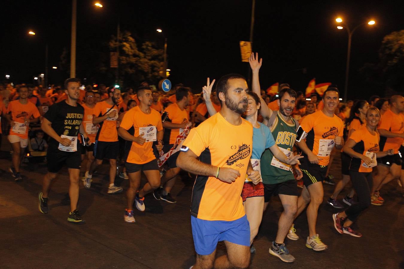 Más de 24.000 corredores han participado en la KH7 Carrera Nocturna del Guadalquivir