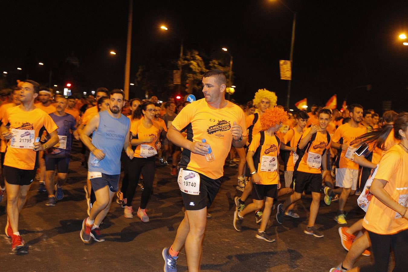 Más de 24.000 corredores han participado en la KH7 Carrera Nocturna del Guadalquivir