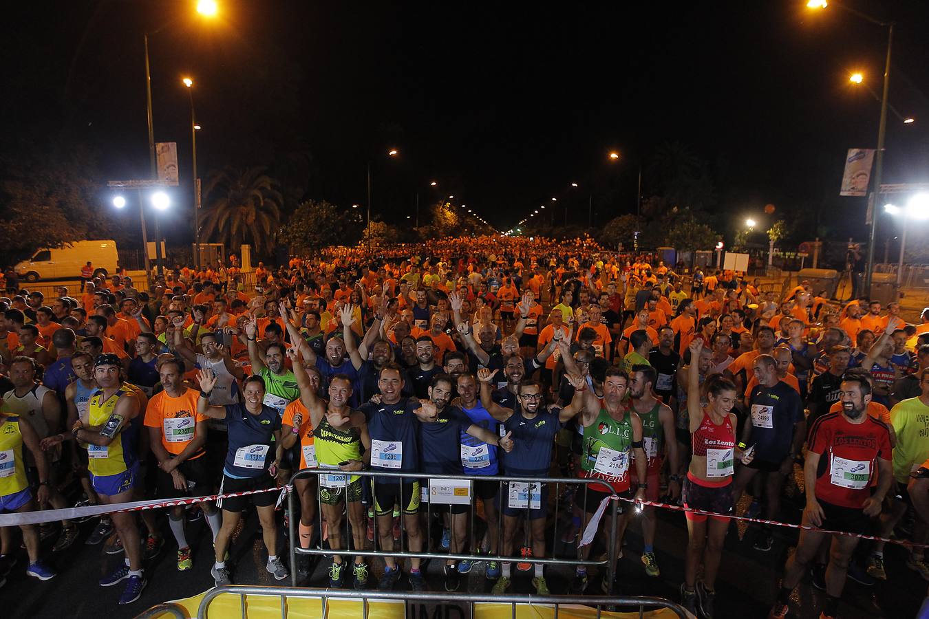 Más de 24.000 corredores han participado en la KH7 Carrera Nocturna del Guadalquivir