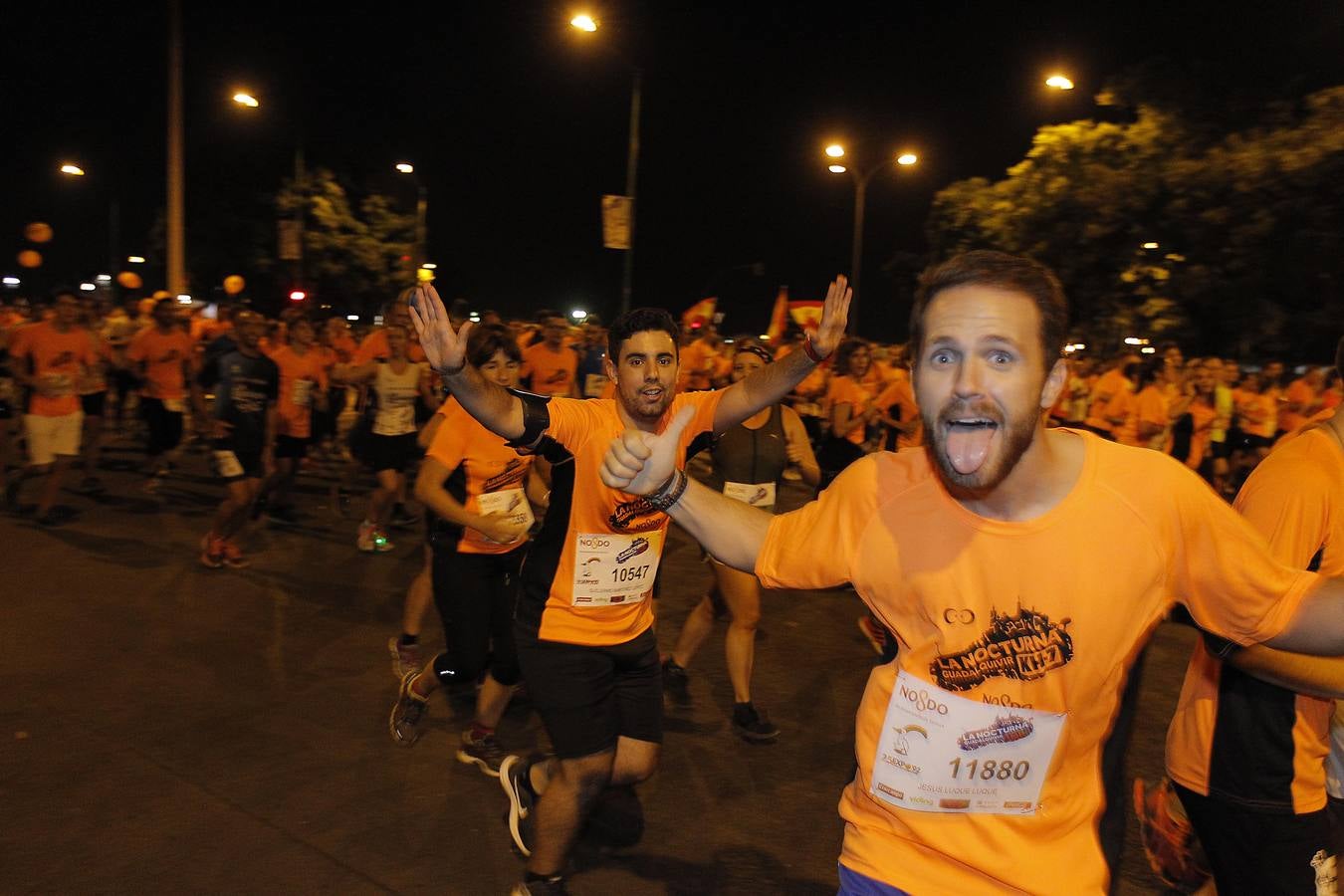 Más de 24.000 corredores han participado en la KH7 Carrera Nocturna del Guadalquivir