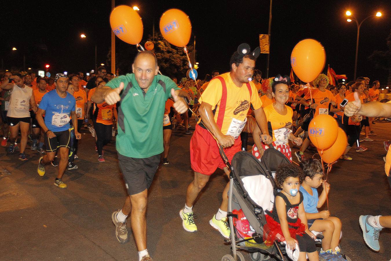 Más de 24.000 corredores han participado en la KH7 Carrera Nocturna del Guadalquivir