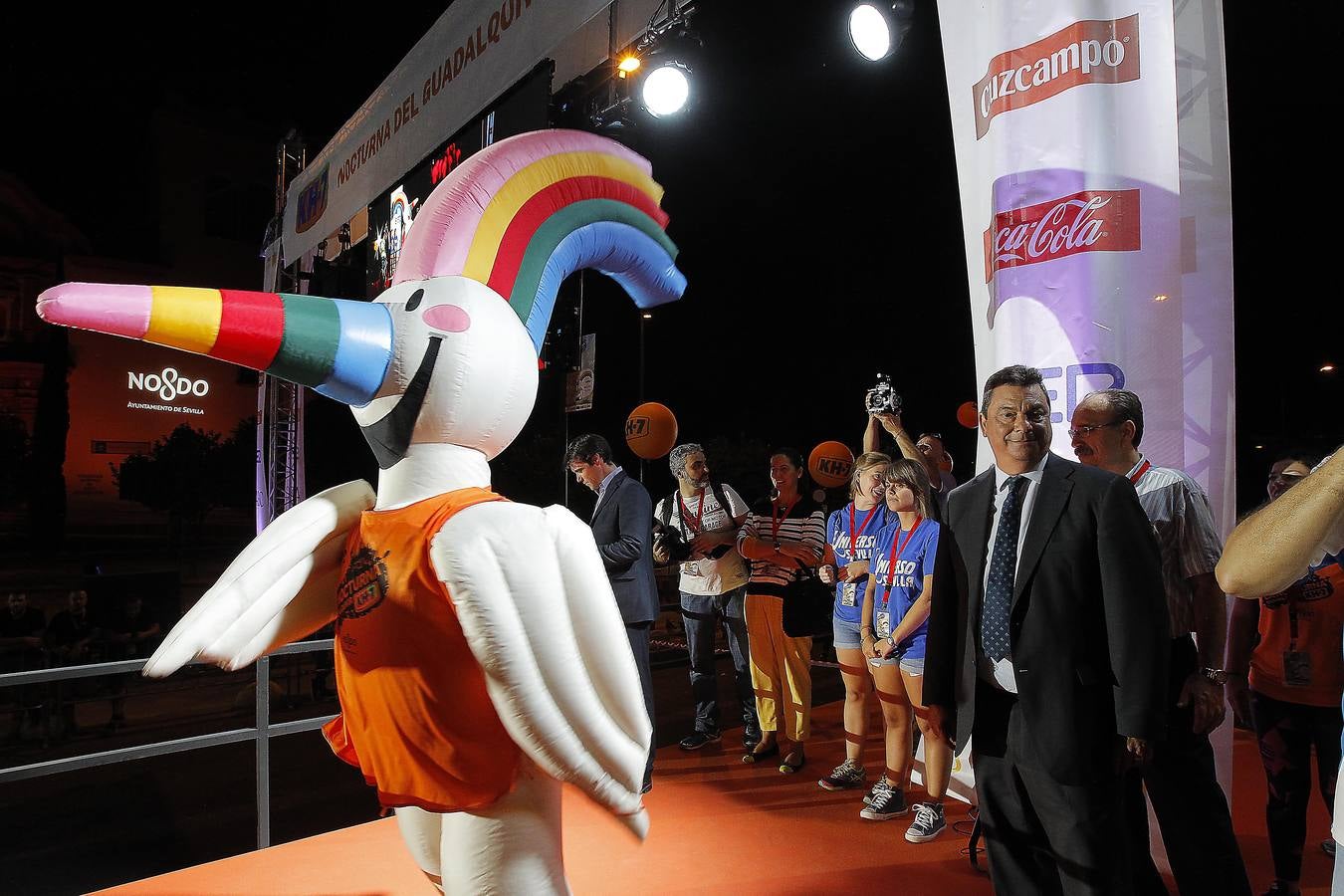 Más de 24.000 corredores han participado en la KH7 Carrera Nocturna del Guadalquivir