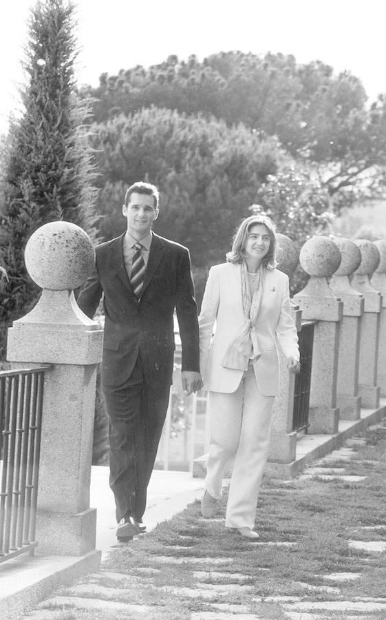 Iñaki Urdangarin y Cristina de Borbón, 20 años de matrimonio en imágenes