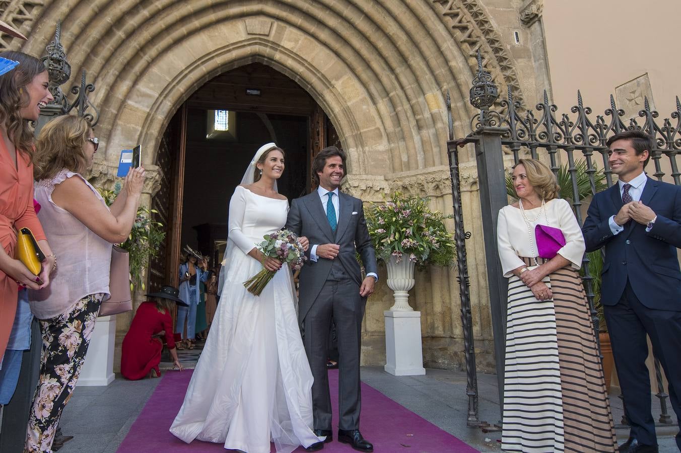 La boda de Sibi Montes y Álvaro Sanchís, en imágenes