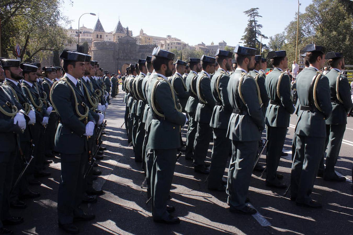 Toledo se vuelca con la Guardia Civil