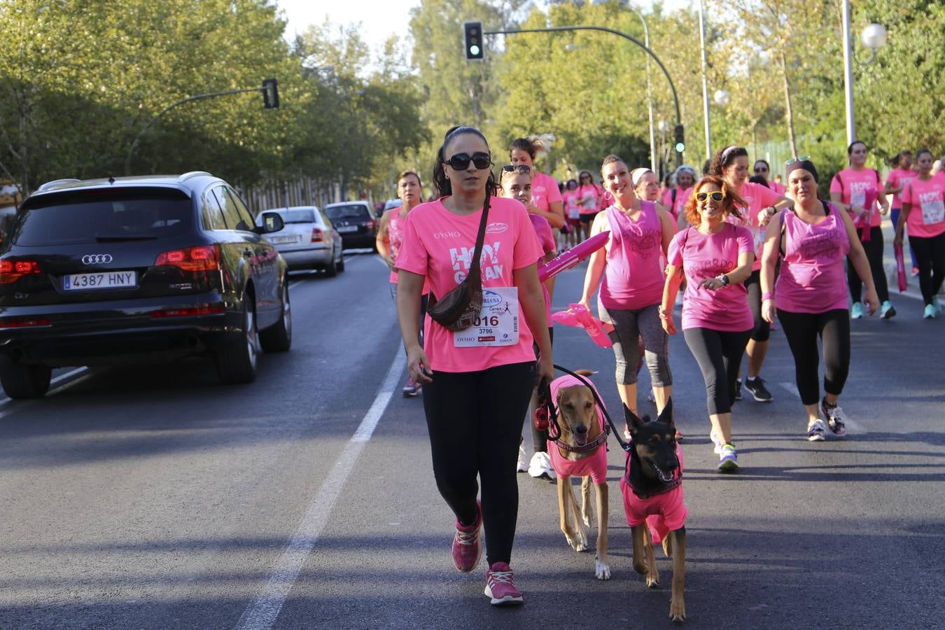 En imágenes, la cancelación de la Carrera de la Mujer