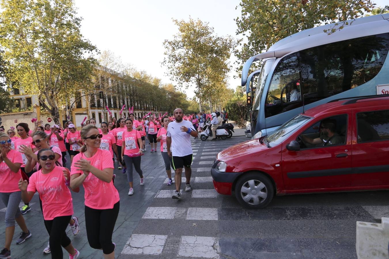 En imágenes, la cancelación de la Carrera de la Mujer