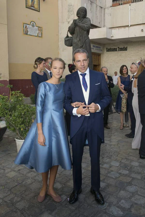 Cristóbal Soria se casa en Sevilla con Ana Fernández