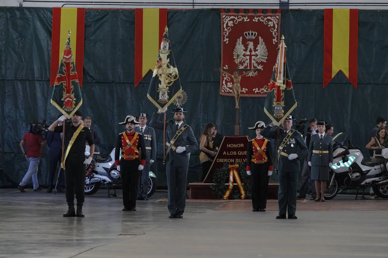 La celebración de la patrona de la Guardia Civil, en imágenes