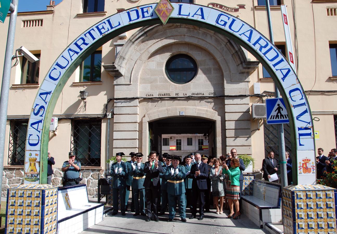 El acto homenaje a la Guardia Civil de Talavera, en imágenes