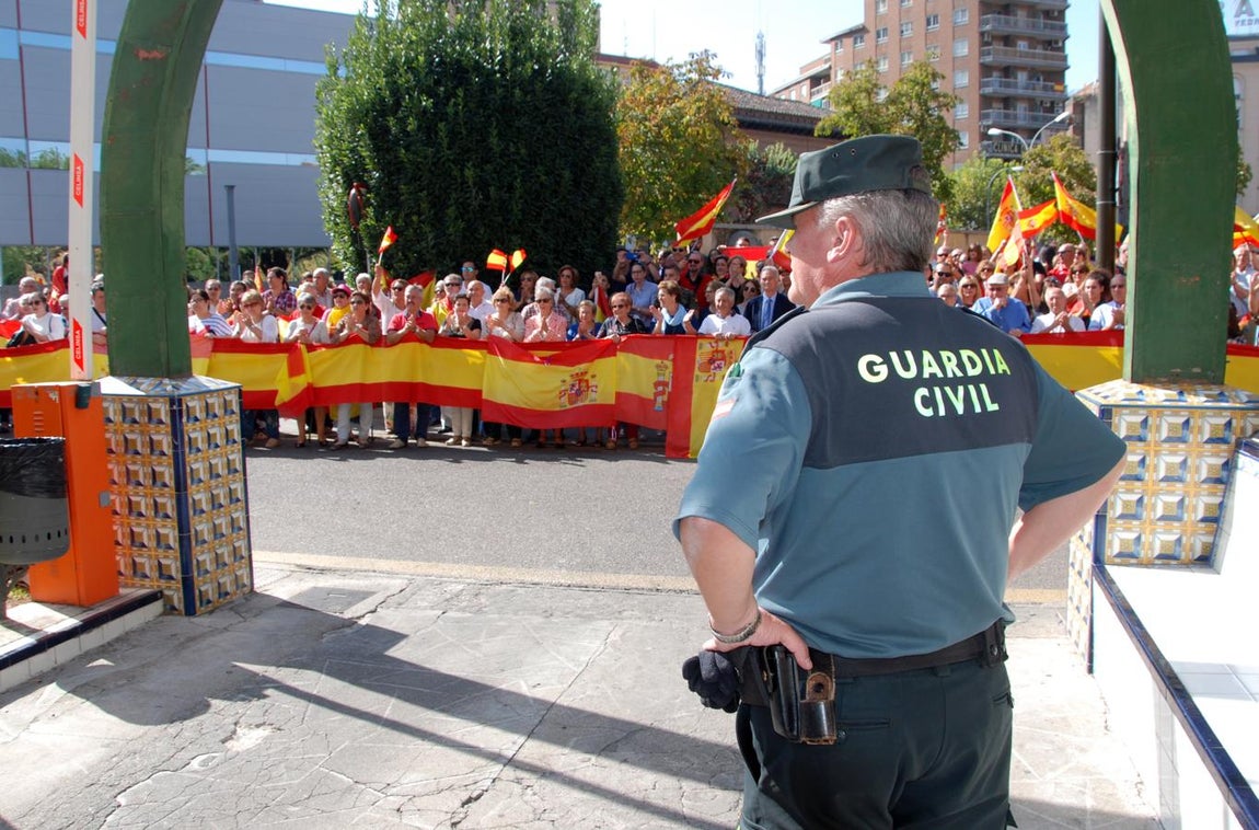 El acto homenaje a la Guardia Civil de Talavera, en imágenes