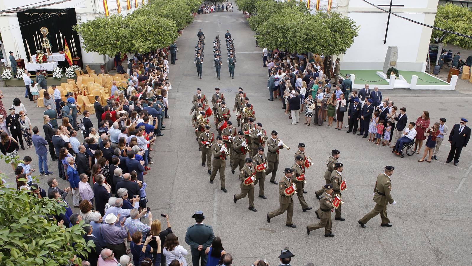 El desfile de la Guardia Civil de Córdoba, en imágenes