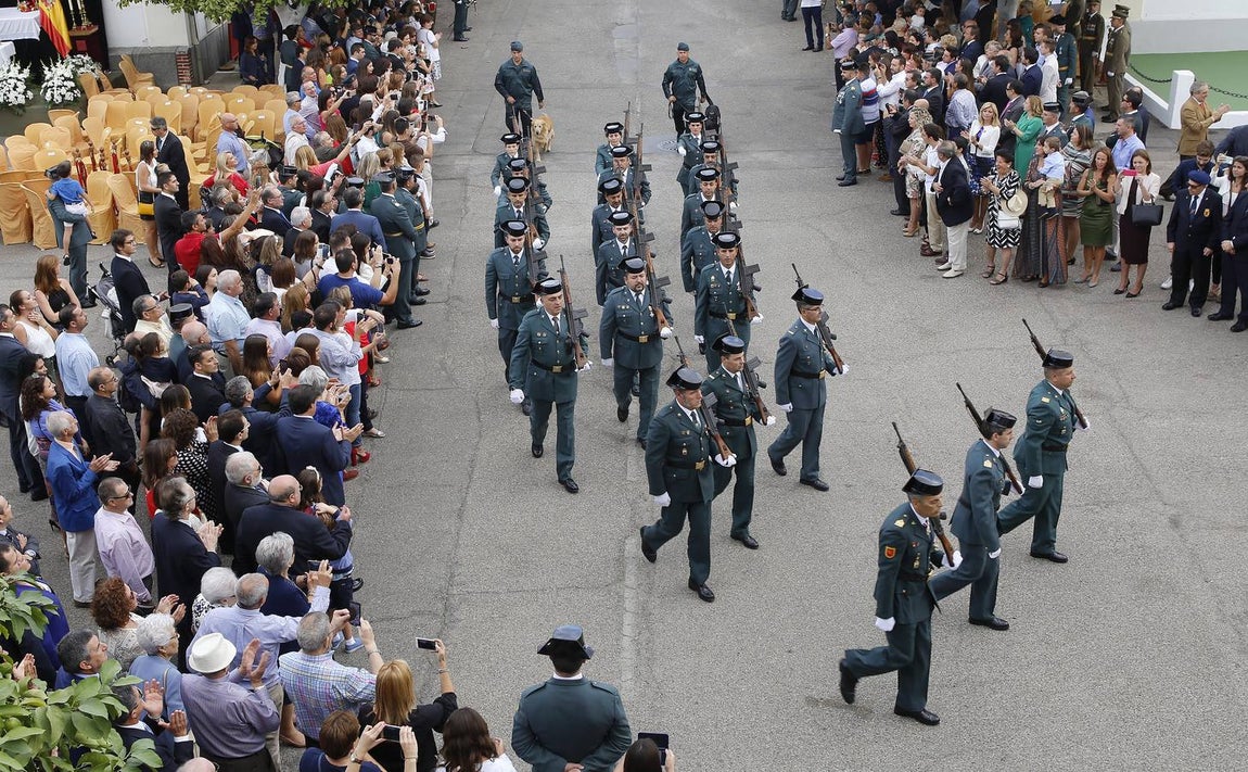 El desfile de la Guardia Civil de Córdoba, en imágenes
