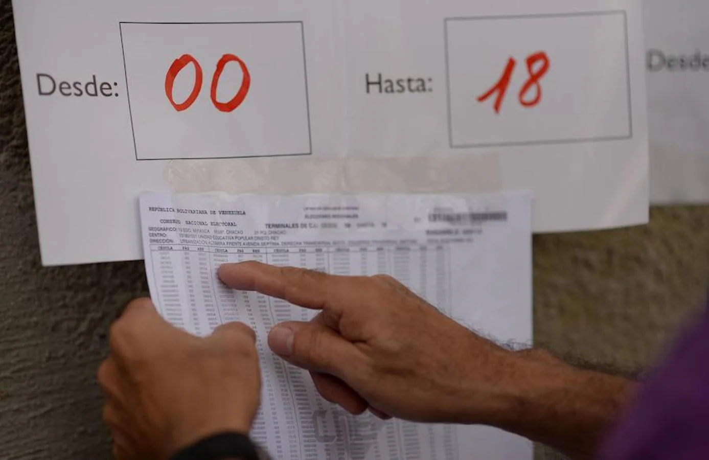 Estos comicios regionales llegan con un años de retraso. Es la primera cita con las urnas tras la designación de la Asamblea Constituyente impulsada por Nicolás Maduro. AFP