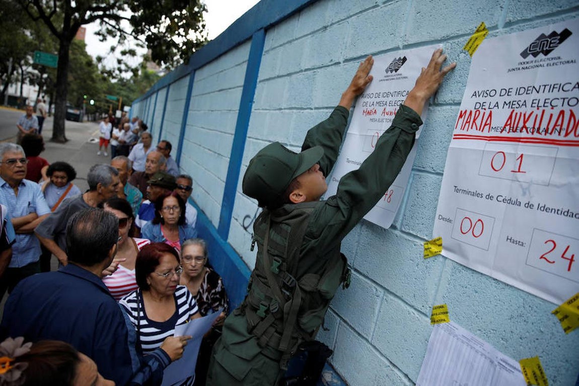 Estos comicios regionales llegan con un años de retraso. Es la primera cita con las urnas tras la designación de la Asamblea Constituyente impulsada por Nicolás Maduro. Reuters