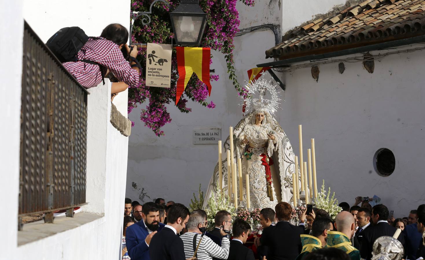 El rosario de la Paz y Esperanza, en imágenes