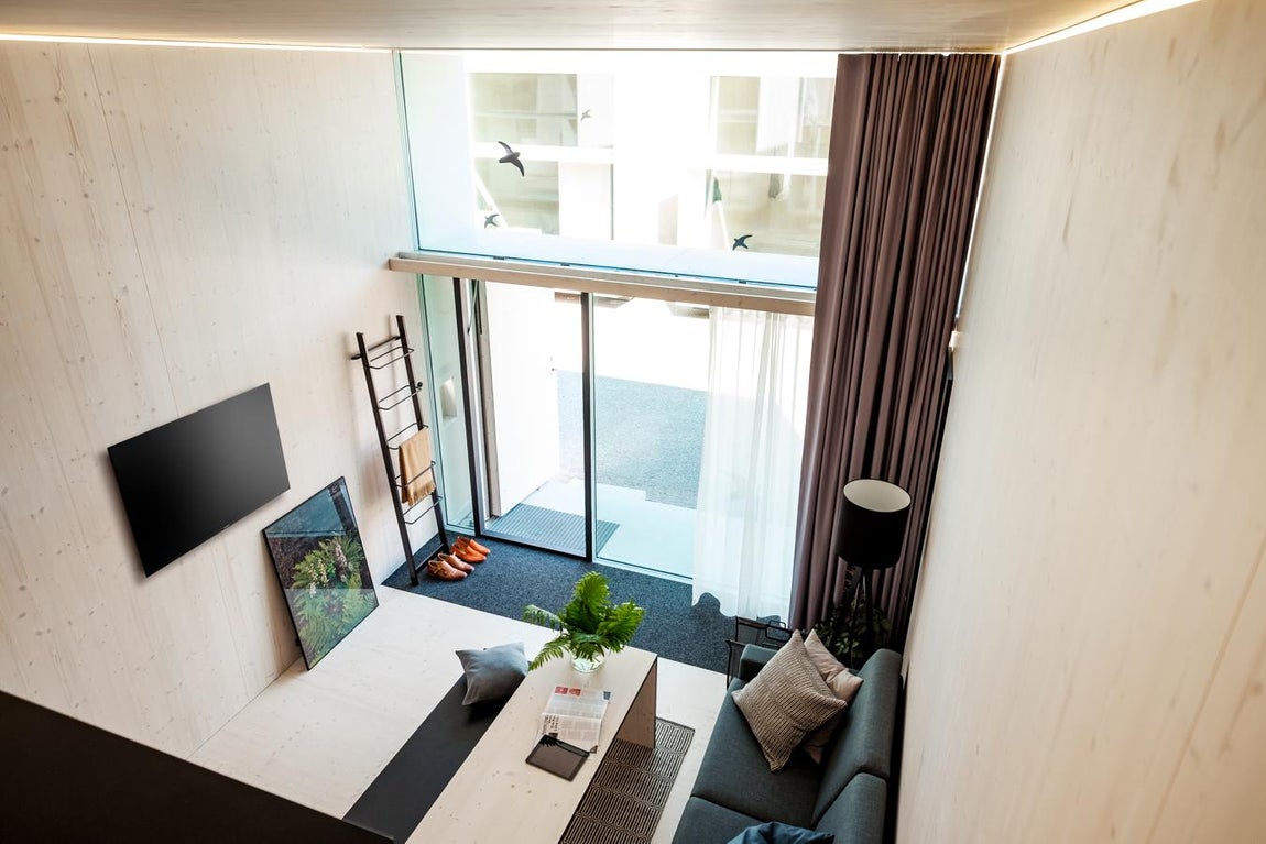 Salón. Otra de sus principales ventajas, según la empresa, son las grandes facilidades que ofrece a la hora de hacer reformas. Esas sorpresas que suelen convertirse en un contratiempo a la llegada al destino