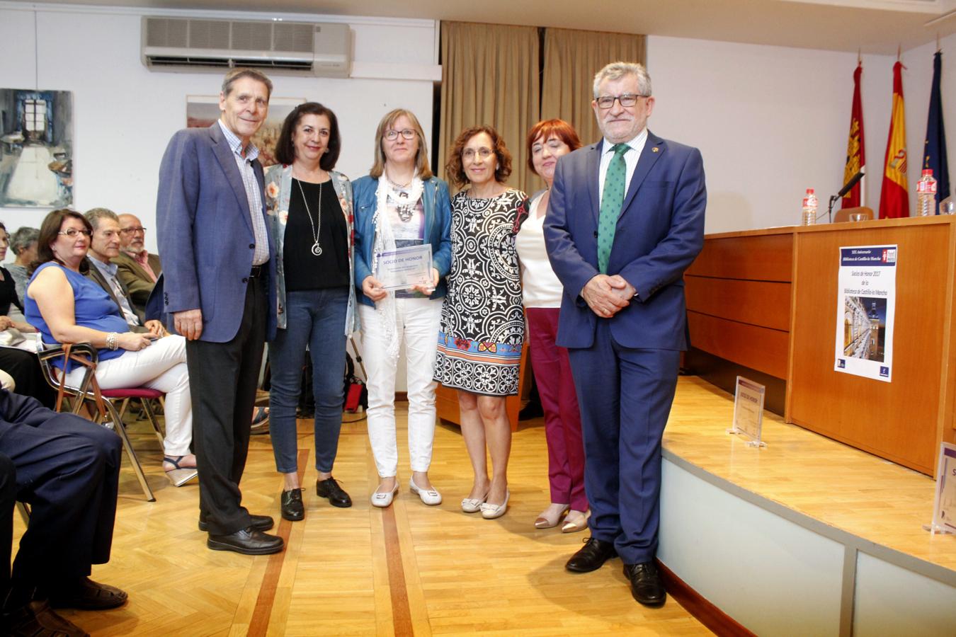 Voluntarios del programa «Biblioteca Solidaria». 