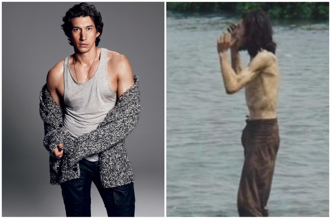 Adam Driver. Otro actor que nos sorprendió con una disparatada pérdida de peso fue Adam Driver mientras se preparaba para trabajar con Martin Scorsese en «Silencio»: «Nos pidió que perdiéramos peso». Dicho y hecho, casi 25 kilos es lo que perdió el actor.