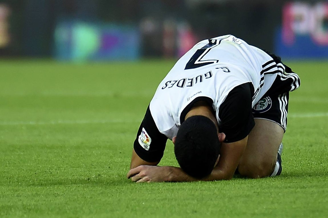 Las imágenes de la derrota del Sevilla FC ante el Valencia