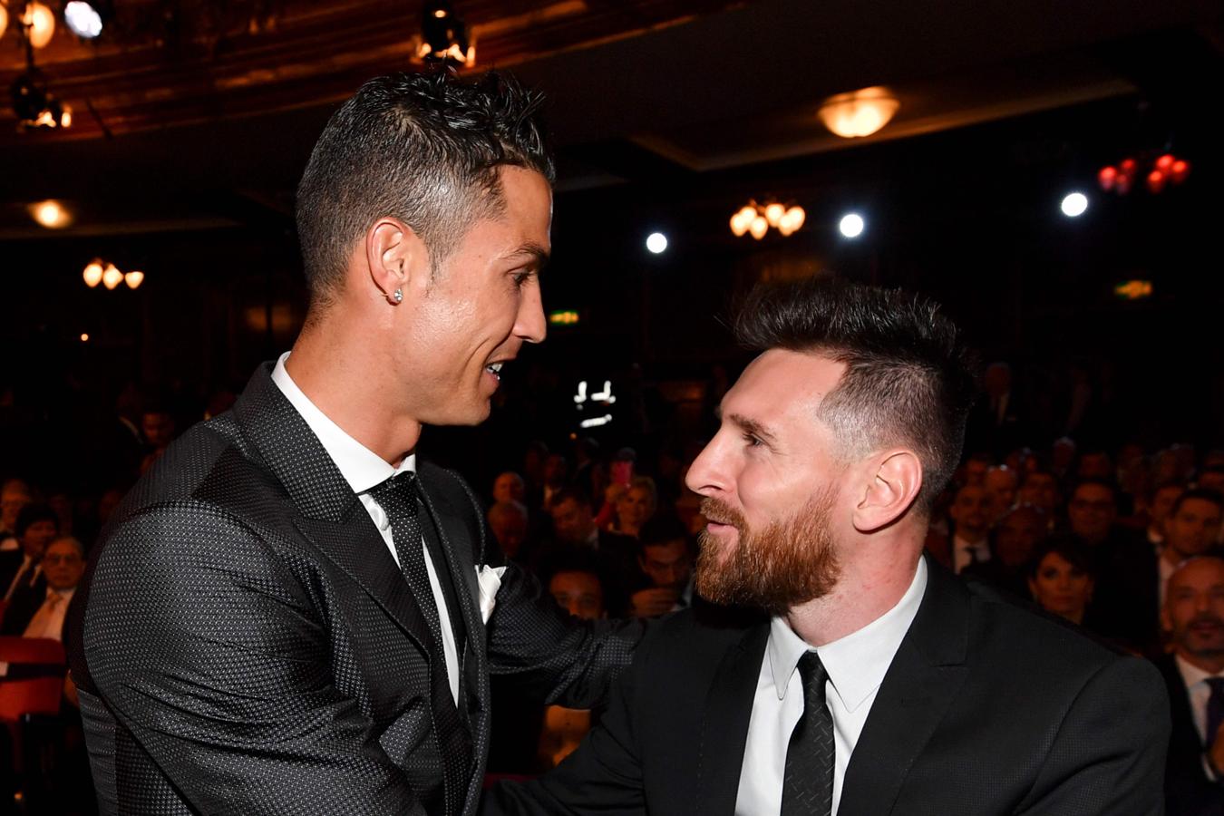 Cristiano y Messi. 