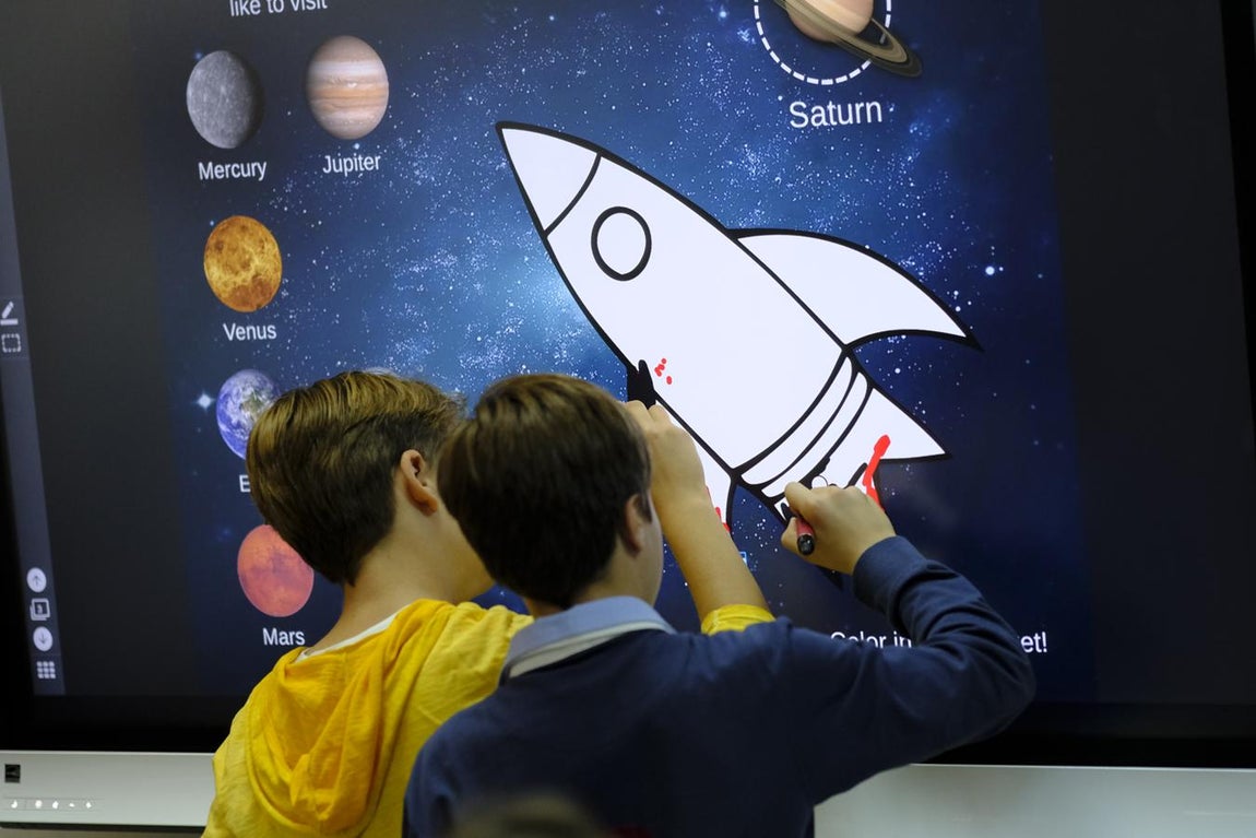 El «aula del futuro» ya está aquí