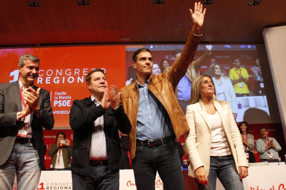 La inauguración del XI Congreso Regional del PSOE, en imágenes