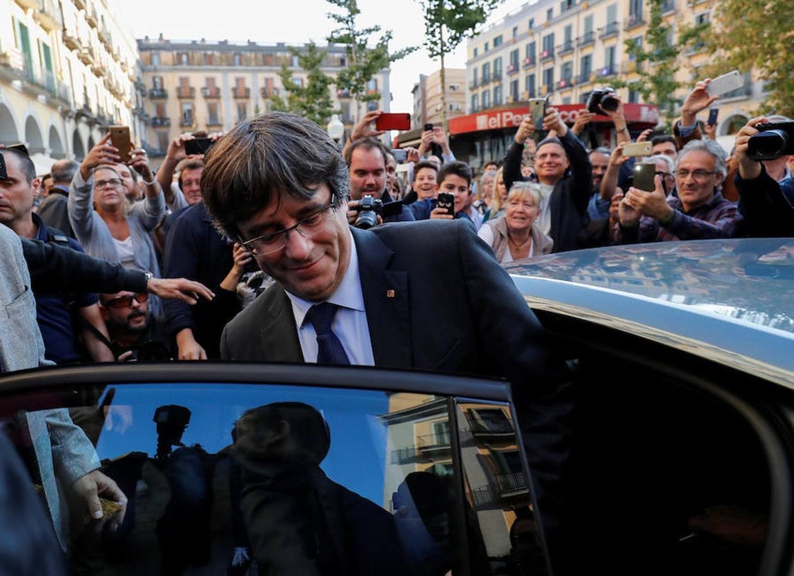 Blanco de todas las miradas. 