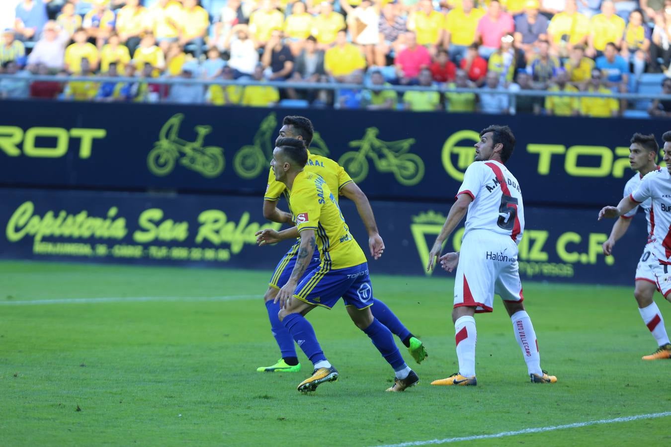 Las mejores imágenes del partido Cádiz-Rayo