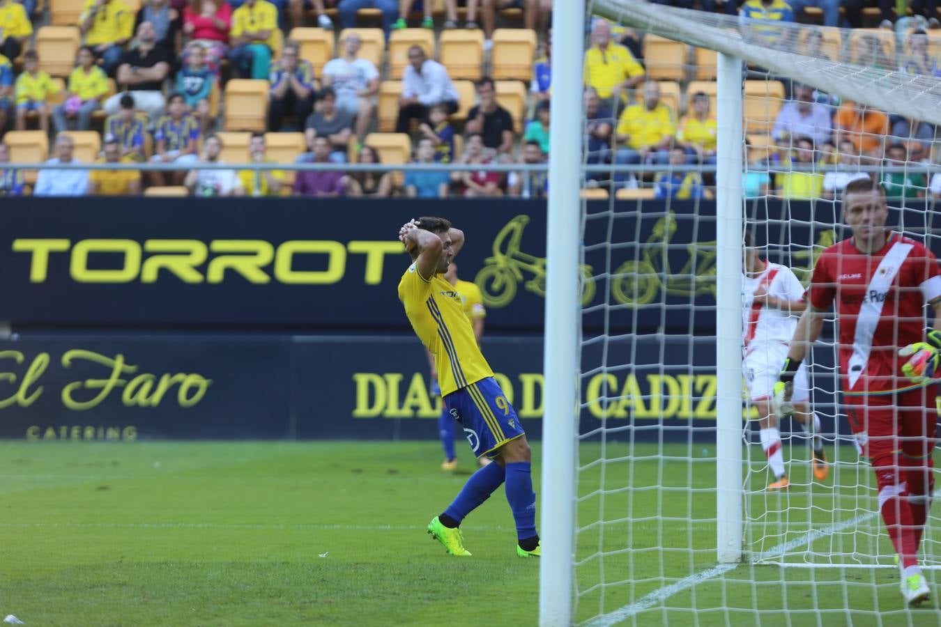 Las mejores imágenes del partido Cádiz-Rayo