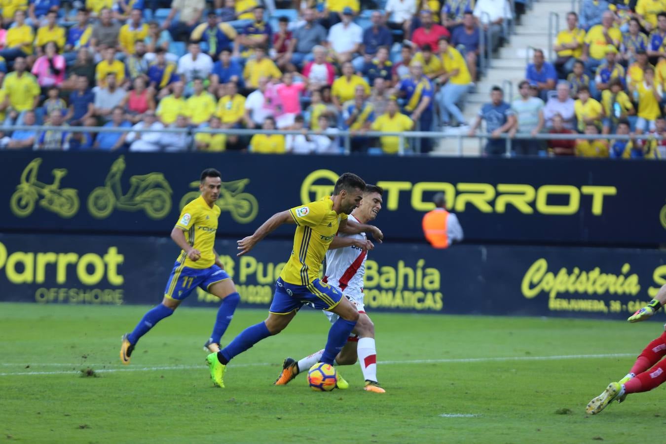 Las mejores imágenes del partido Cádiz-Rayo