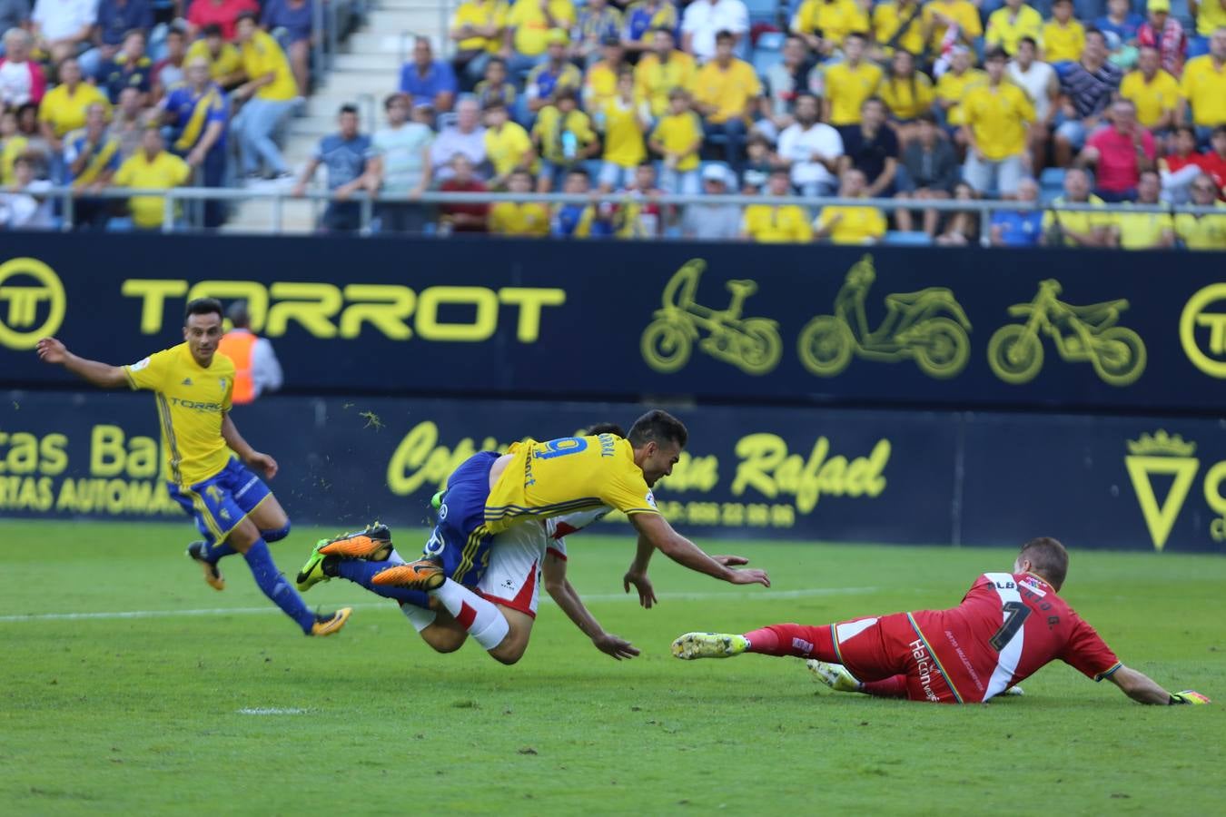 Las mejores imágenes del partido Cádiz-Rayo