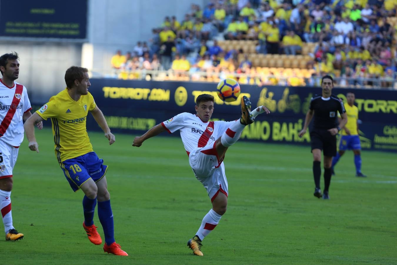 Las mejores imágenes del partido Cádiz-Rayo