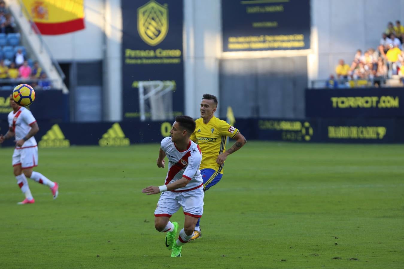 Las mejores imágenes del partido Cádiz-Rayo