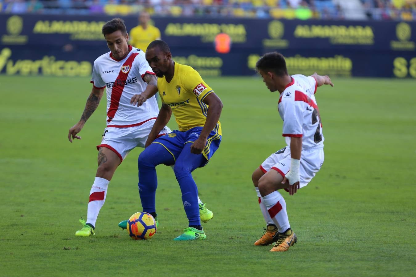 Las mejores imágenes del partido Cádiz-Rayo