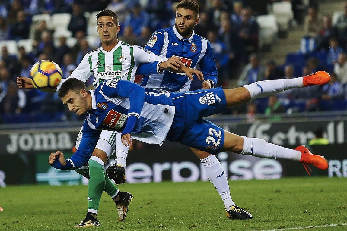 Las mejores imágenes de la derrota del Real Betis contra el Español