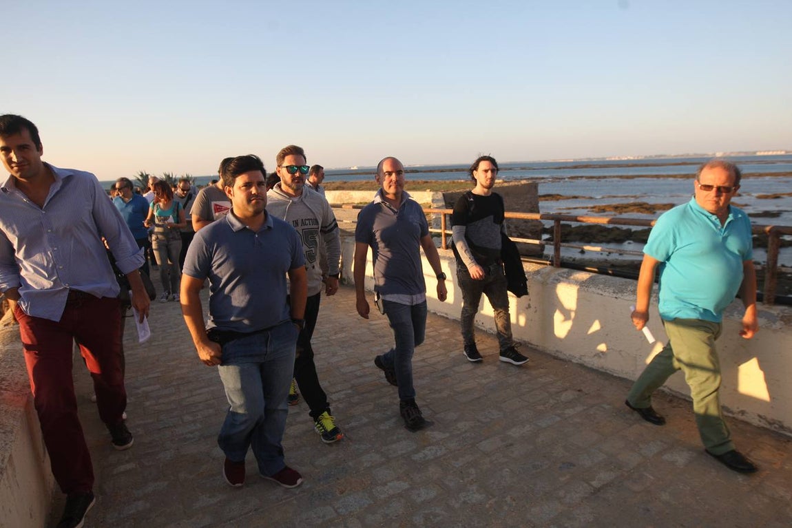 Fotos: Ruta guiada por los lugares del maremoto del Cádiz