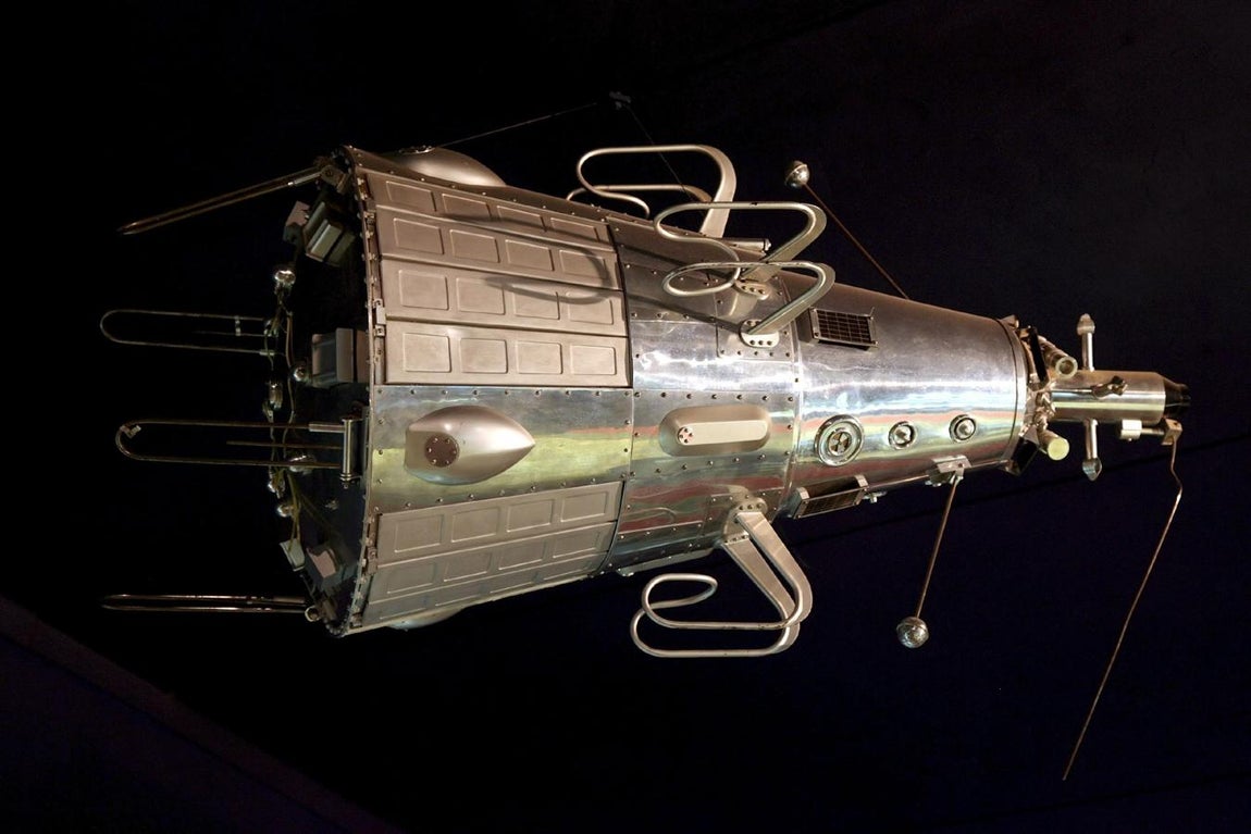 Sonda Sputnik 2, donde fue lanzada la perra Laika. WIKIPEDIA