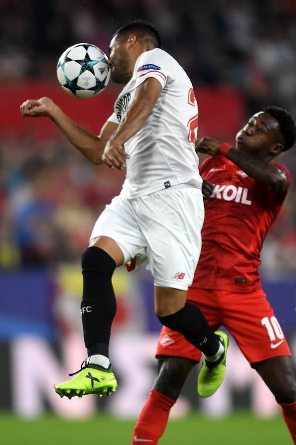 Las mejores imágenes de la victoria del Sevilla FC ante el Spartak