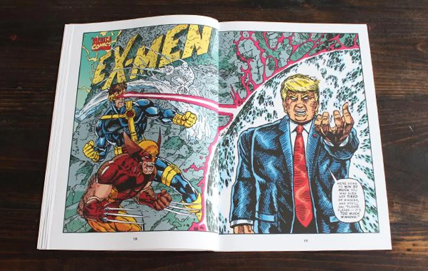 Donzilla, Hellguy, Nasty Woman... Así es Donald Trump en el mundo del cómic