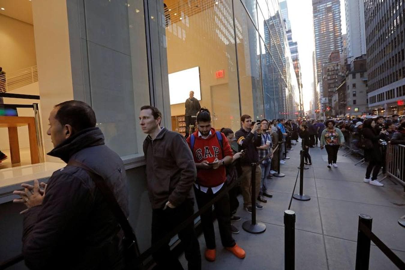 Tienda Apple en Nueva York, Estados Unidos. 