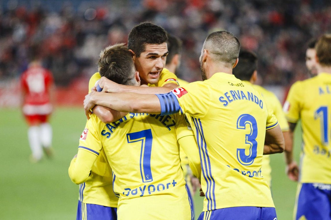 Las imágenes del partido Almería - Cádiz CF