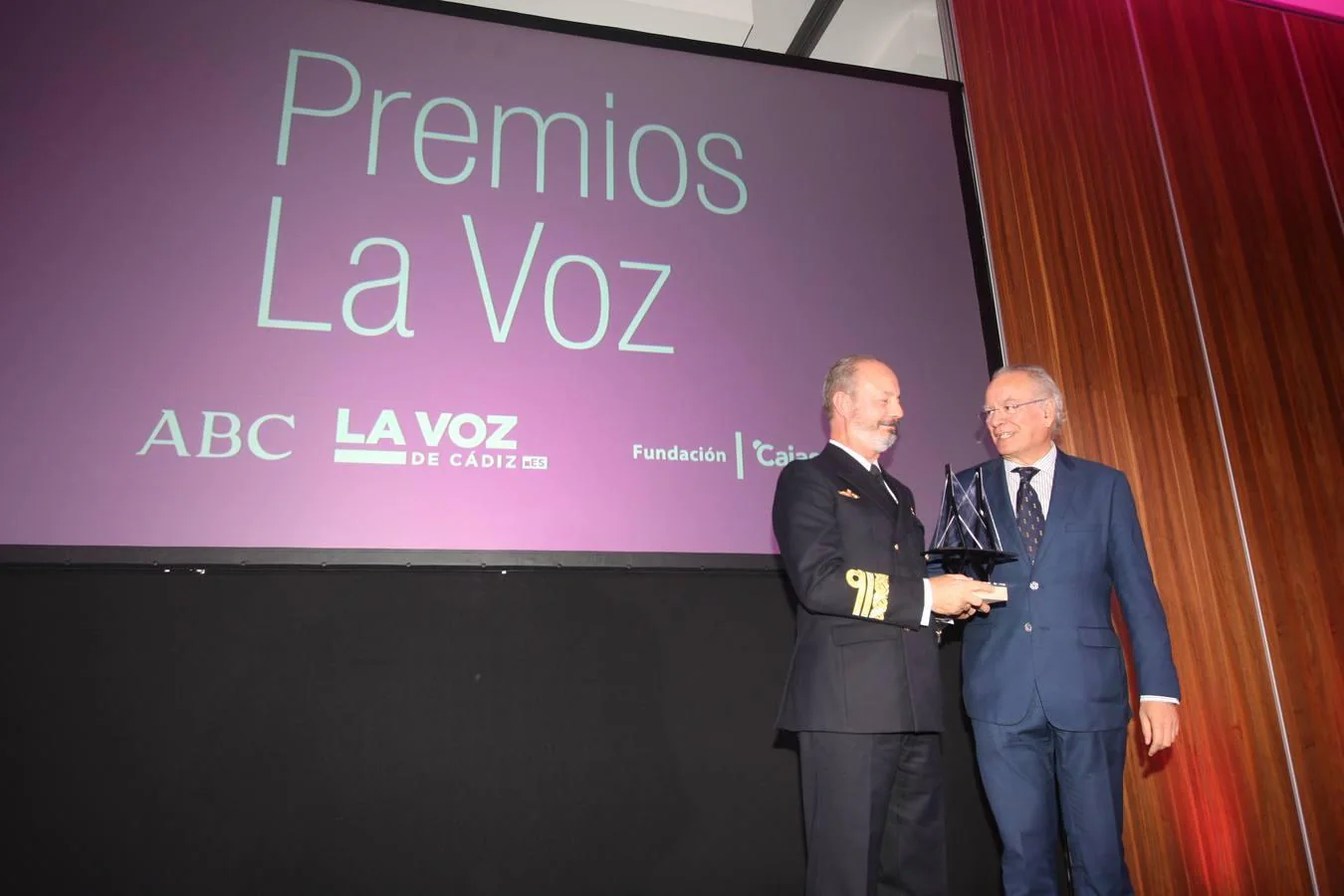 Imágenes de la entrega de los premios LA VOZ