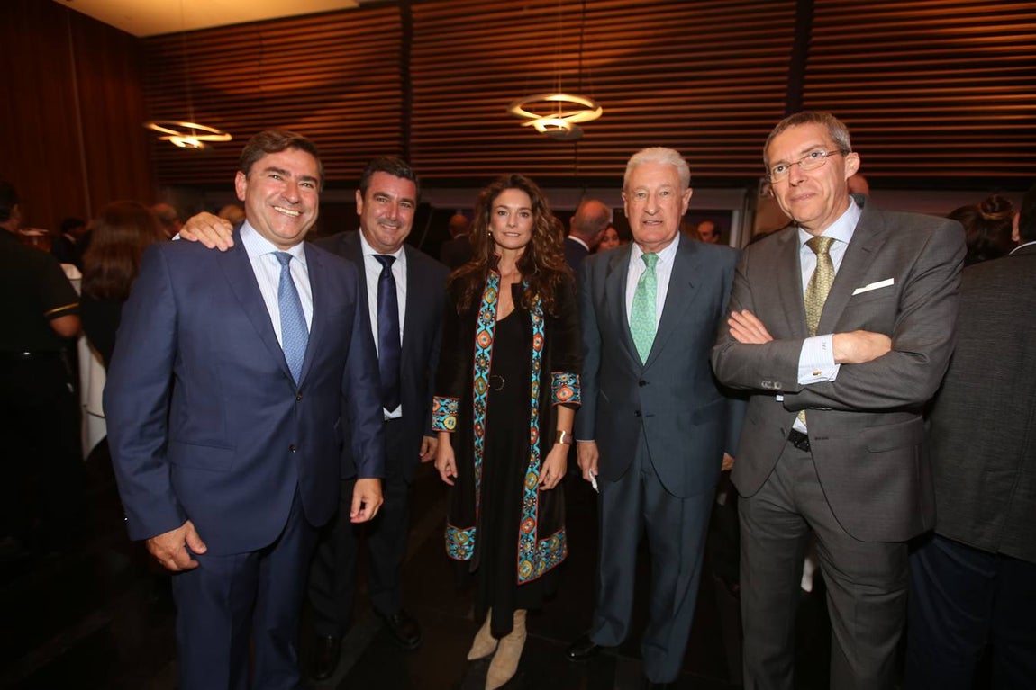 Fernando Estrella, Aurora Martínez, Alfonso Pozuelo, Miguel Nuche y José Ramón Castro. 