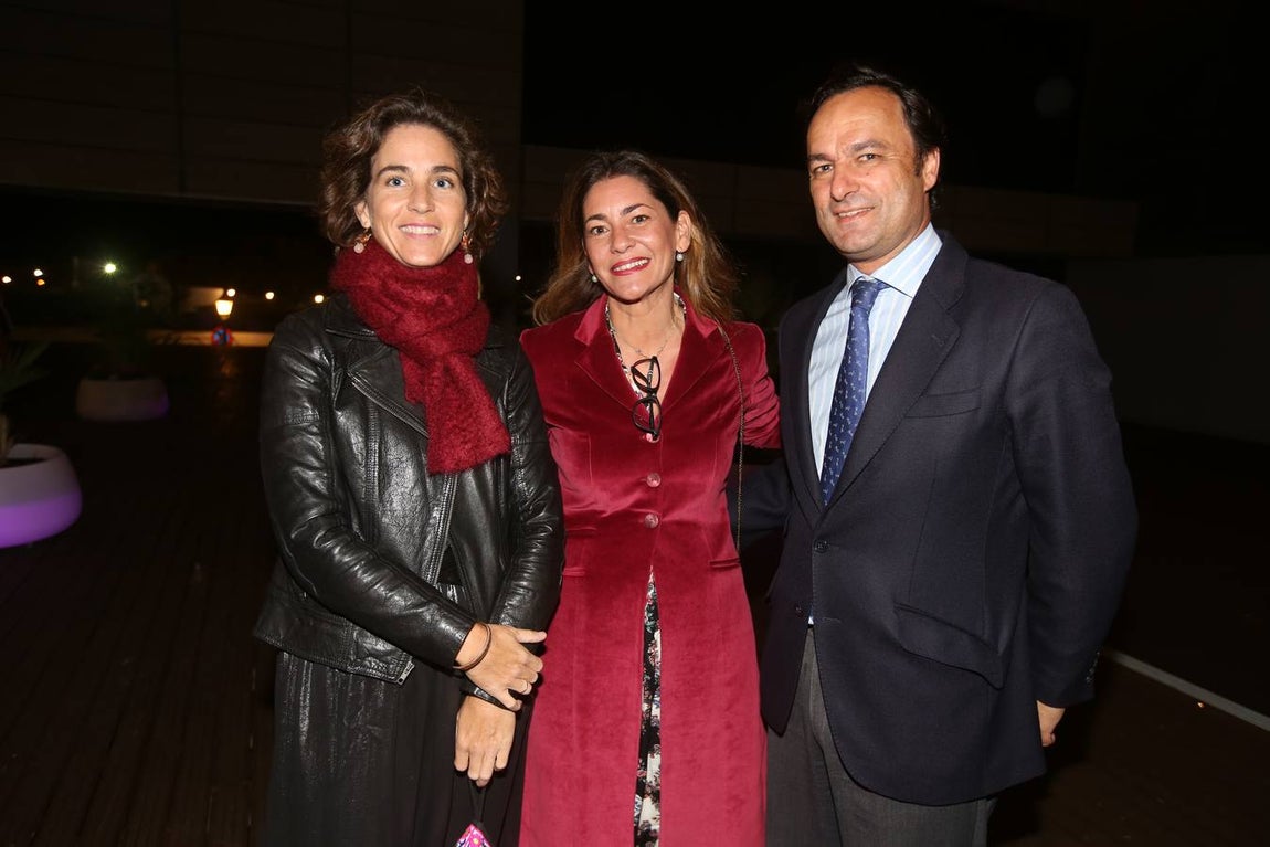 Vicenta Molina, María Diosdado e Ignacio Díez. 