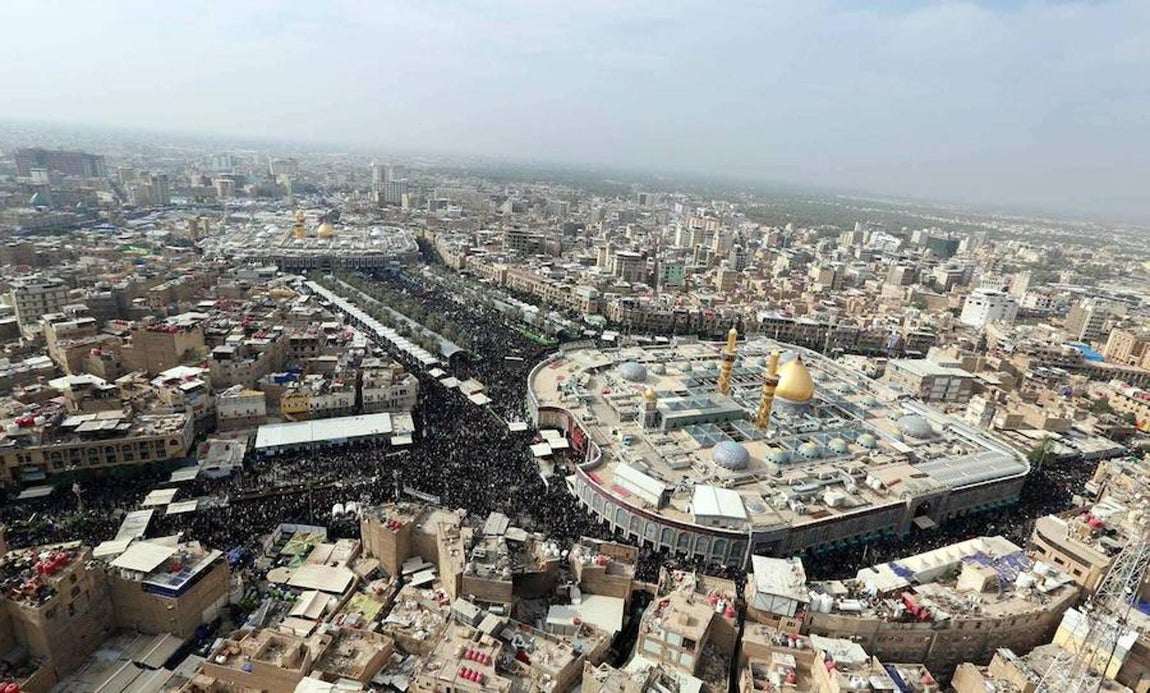 Santuario del Imán Husein, en Kerbala. 