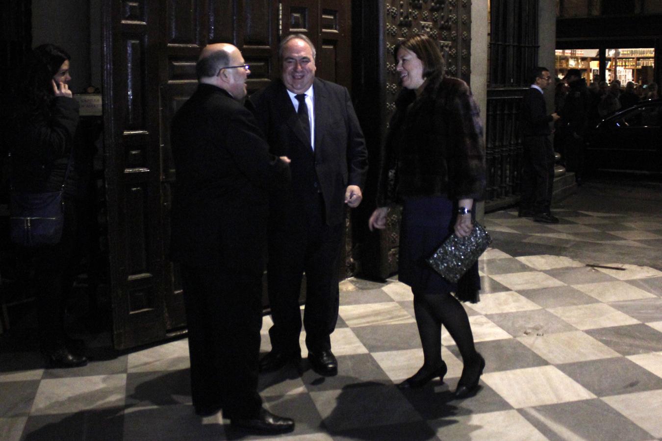 Cospedal y Page, en el concierto del 125 Aniversario de la Inmaculada en la catedral de Toledo