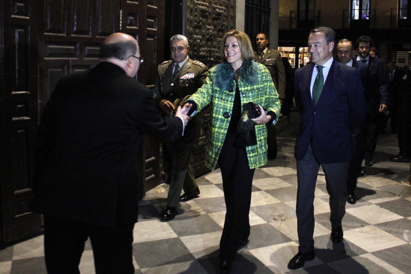 Cospedal y Page, en el concierto del 125 Aniversario de la Inmaculada en la catedral de Toledo